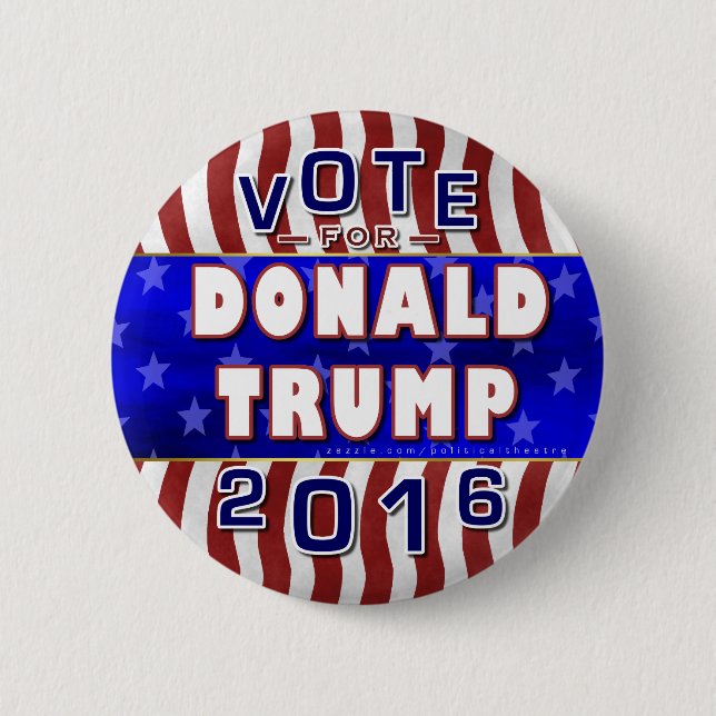 Republikaner 2016 Donald- Trumppräsidenten-Wahl Button (Vorderseite)