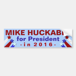 Republikaner 2016 Mike Huckabee Präsidenten-Wahl Autoaufkleber