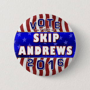 Republikaner 2016 Sprungs-Andrews-Präsidenten-Wahl Button