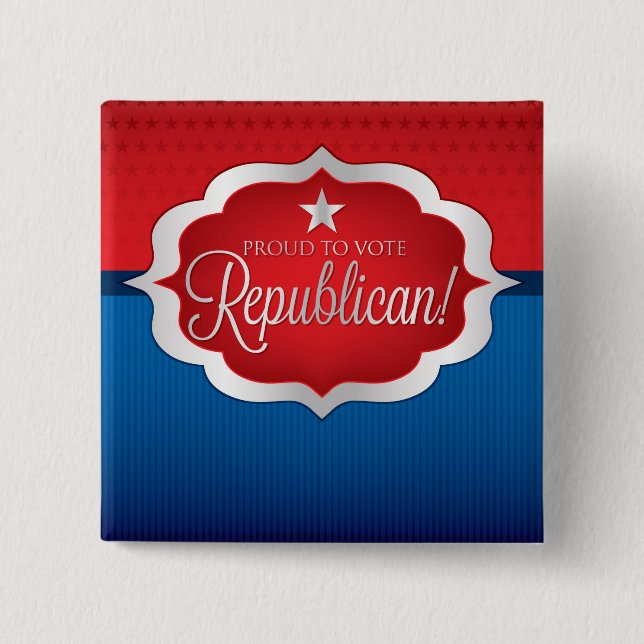 Republikaner Button (Vorderseite)