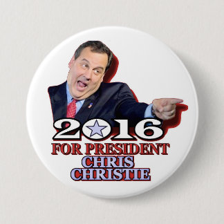 Republikaner Chris Christie für Präsidenten Button