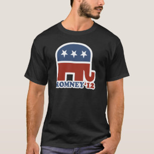 Republikaner-Elefant Mitt Romneys 2012 T-Shirt