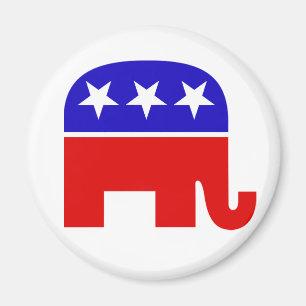 Republikaner Elephant Magnet