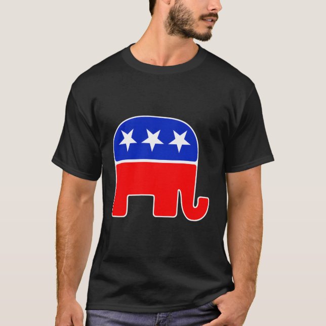 Republikaner Elephant T-Shirt (Vorderseite)