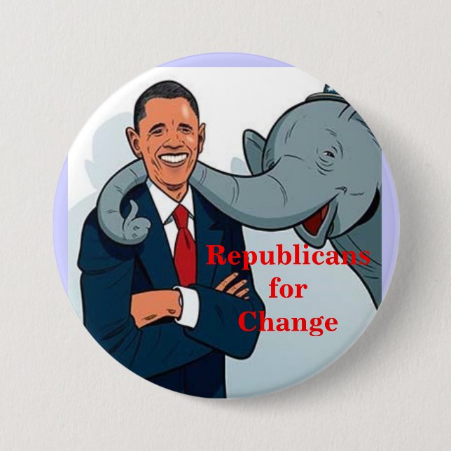 Republikaner für Änderung… Button (Vorderseite)