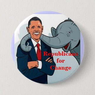 Republikaner für Änderung… Button