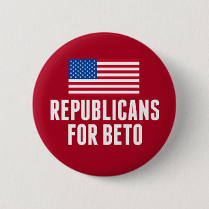 Republikaner für Beto O'Rourke 2020 Button