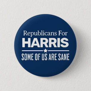 Republikaner für harris Proud Republikaner für Kam Button