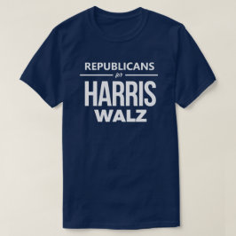 Republikaner für Harris Walz T-Shirt