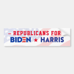 REPUBLIKANER FÜR JOE BIDEN & KAMALA HARRIS 2020 AUTOAUFKLEBER