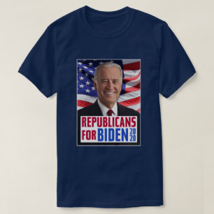 Republikaner für Joe Biden US-Präsident 2020-Foto T-Shirt
