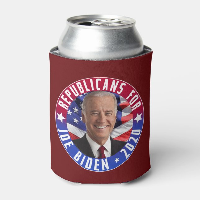 Republikaner für Joe Biden US-Präsident Foto 2020 Dosenkühler (Kanne Vorderseite)