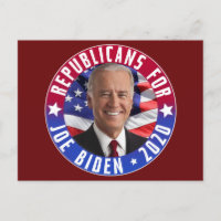 Republikaner für Joe Biden US-Präsident Foto 2020