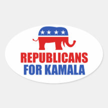 Republikaner für Kamala Harris Elephant