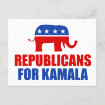 Republikaner für Kamala Harris Elephant