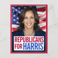 Republikaner für Kamala Harris Präsident Foto 2024