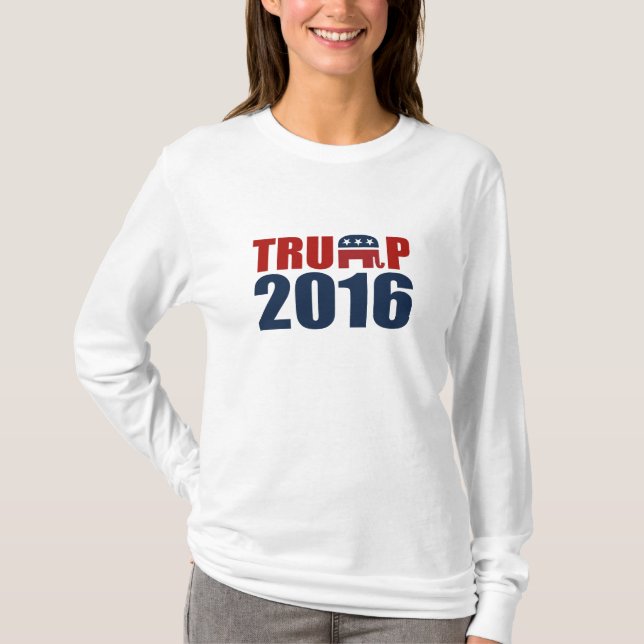 REPUBLIKANER FÜR TRUMPF 2016 T-Shirt (Vorderseite)