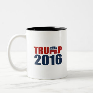 REPUBLIKANER FÜR TRUMPF 2016 ZWEIFARBIGE TASSE