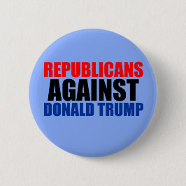 Republikaner gegen Donald Trump Button