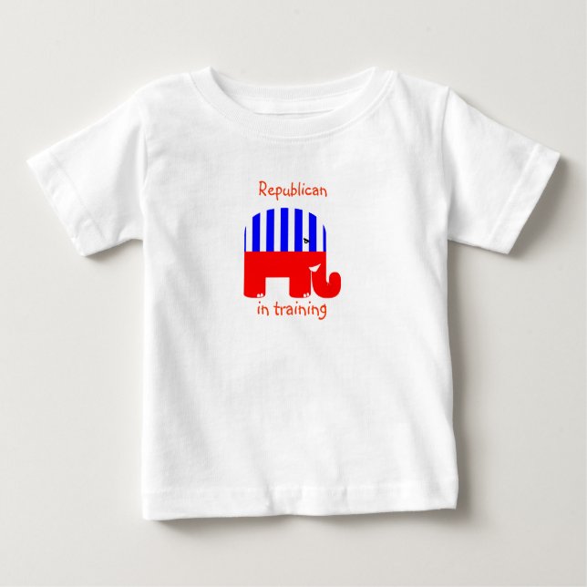 Republikaner in Ausbildung Baby T-shirt (Vorderseite)