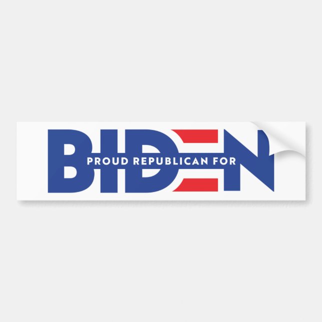 Republikaner Joe Biden Autoaufkleber (Vorne)