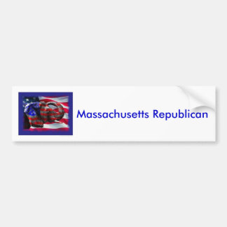Republikaner, Massachusetts-Republikaner Autoaufkleber