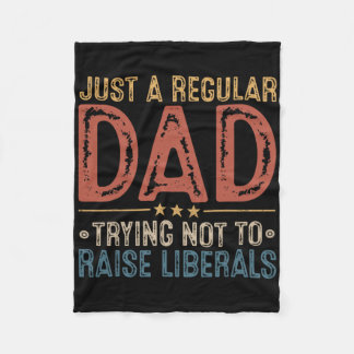 Republikaner nur ein normaler Vater, der versucht, Fleecedecke