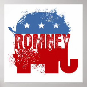 Republikaner ROMNEY Poster