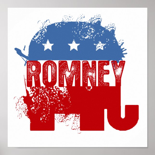 Republikaner ROMNEY Poster (Vorne)