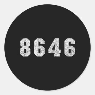 Republikaner Trump 86 46 Runder Aufkleber