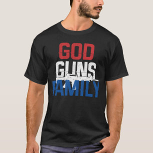 Republikaner USA Pride Patriot God Guns Bacon T-Shirt