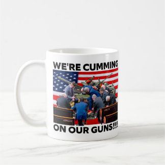 REPUBLIKANER "WIR KOMMEN AUF UNSERE WAFFEN" KAFFEE KAFFEETASSE