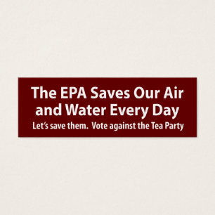 Republikaner wollen, um das EPA zu schließen?