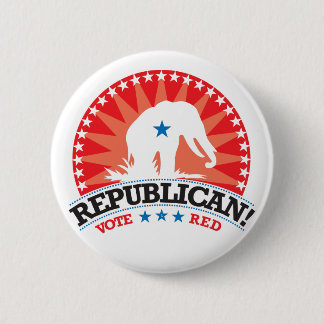 Republikanisch! Abstimmungs-Rot! Button