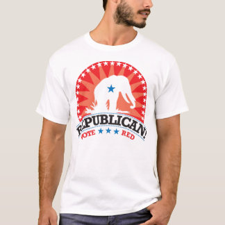 Republikanisch! Abstimmungs-Rot! T-Shirt