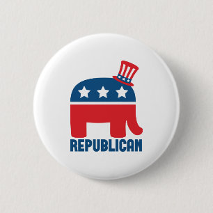 Republikanisch Button