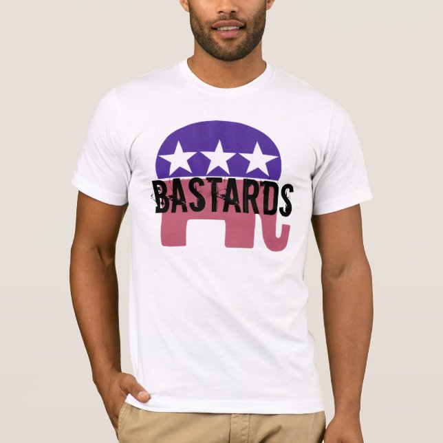 Republikanische BASTARDS T-Shirt (Vorderseite)