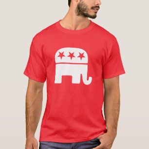 Republikanische Elefant-T-Shirts T-Shirt