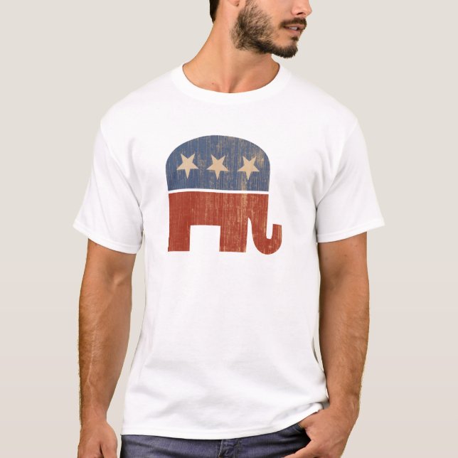 Republikanische Elefant-Wahl 2012 T-Shirt (Vorderseite)