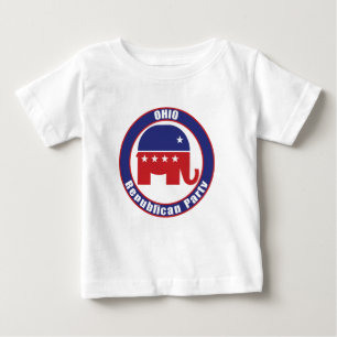 Republikanische Partei von Ohio Baby T-shirt