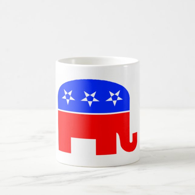 Republikanische Party-Tasse Kaffeetasse (Mittel)