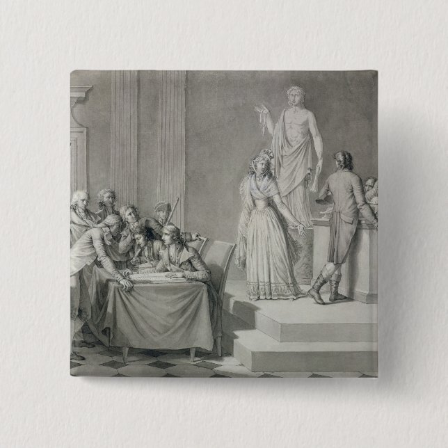 Republikanische Scheidung Button (Vorderseite)