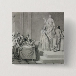 Republikanische Scheidung Button