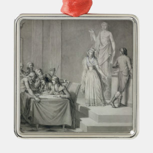 Republikanische Scheidung Ornament Aus Metall