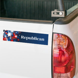 Republikanischer Autoaufkleber