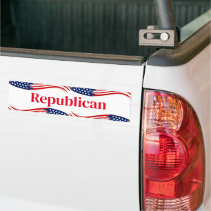 Republikanischer Autoaufkleber