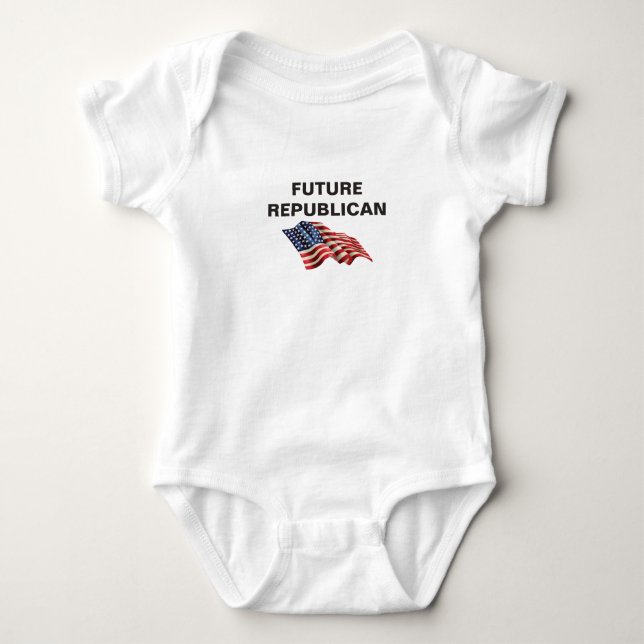 Republikanischer Baby-Strampler Baby Strampler (Vorderseite)