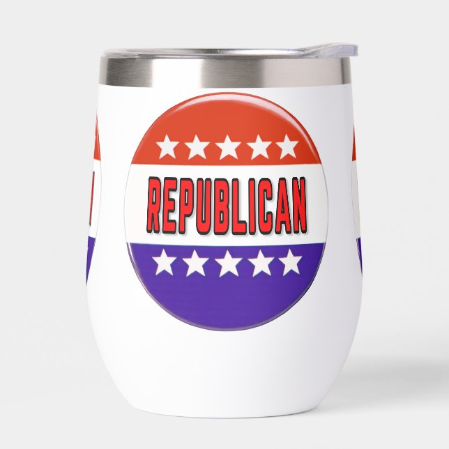 Republikanischer Button (Links)