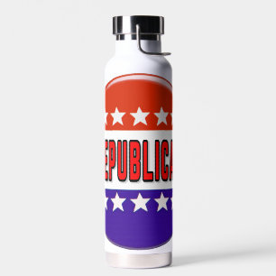 Republikanischer Button Trinkflasche