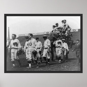 Republikanischer Demokrat Baseball 1926 Poster